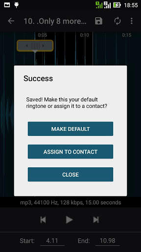 MP3 Cutter Ringtone Maker screenshot 5