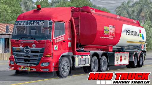 Mod Truk Tangki Trailer screenshot 1