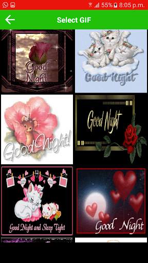 Good Night Gif 2020 screenshot 3
