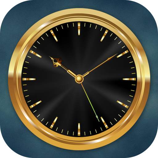 Luxury Golden Clock Live Wallpaper 1.5