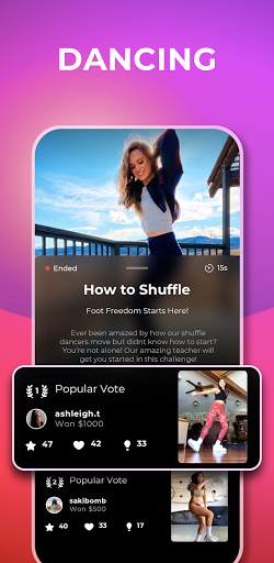 Compete: Watch or Create Videos & Compete for Cash screenshot 3