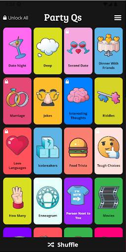 Party Qs - The Questions App screenshot 1