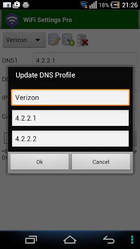 WiFi Settings (DNS,IP,..) PRO screenshot 6