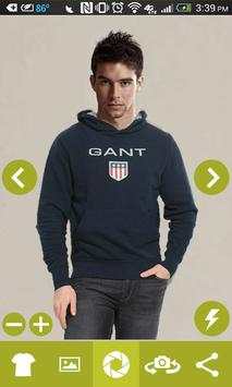 Man T-shirt Photo Suit screenshot 4