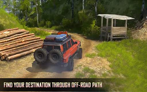 Offroad Jeep driving Off-Road Rally 4x4 Simulator screenshot 2