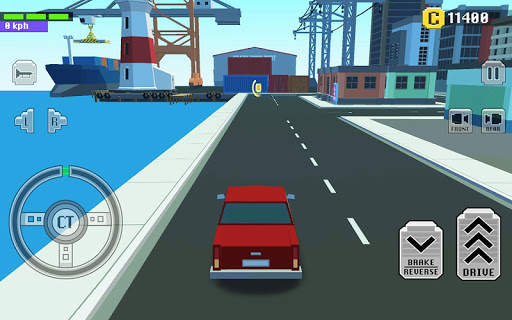 Car Driving in Crazy Town screenshot 5