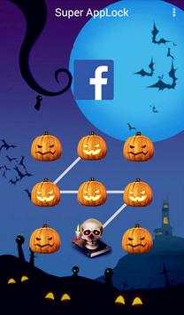 Halloween Theme AppLock screenshot 3