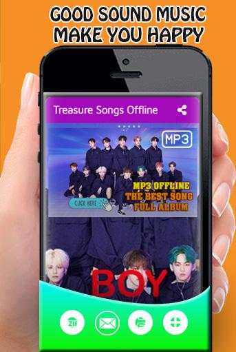 Treasure - BOY - Songs KPOP Offline screenshot 3