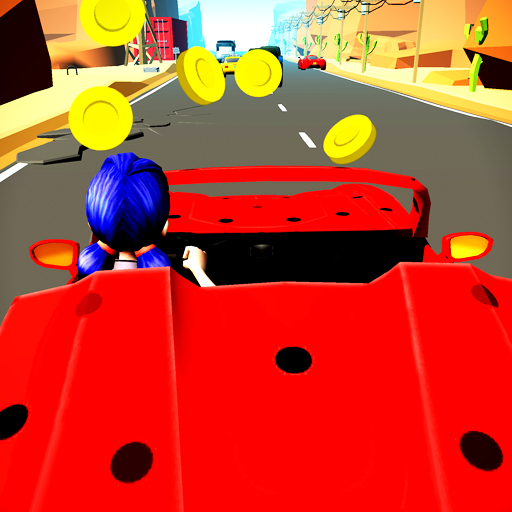 Lady Princess Bug Car mission icon