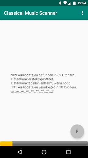 Classical Music Scanner ("open source", werbefrei) screenshot 1