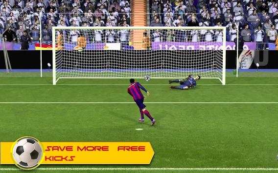 Pertandingan sepak bola kiper sepakbola 2018 screenshot 3