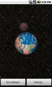 Solar System 3D Wallpaper Lite screenshot 3