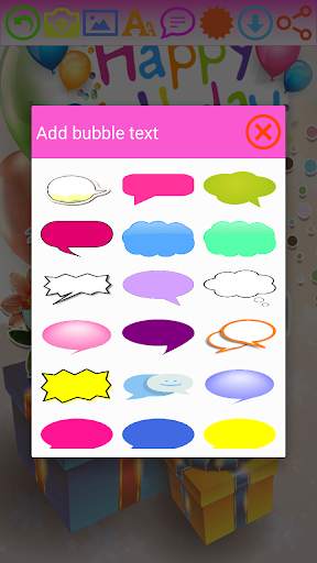 Birthday Greeting Cards Maker screenshot 2