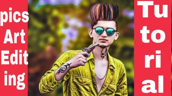 PicsArt editing tutorial screenshot 2