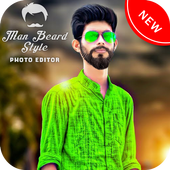 Beard photo editor icon