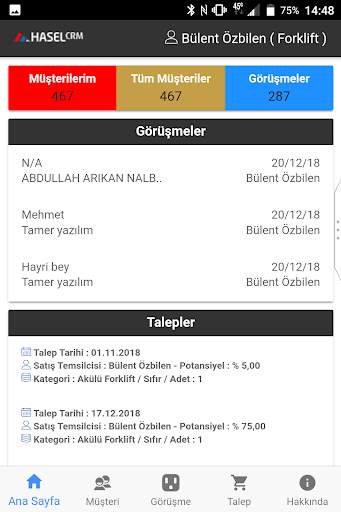 Hasel Mobil screenshot 2