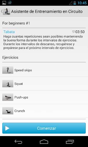 Entrenamiento en Circuito screenshot 4
