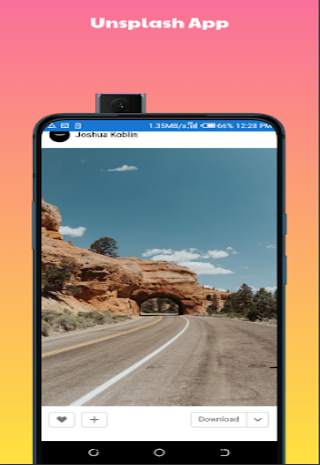 unsplash app 3 تصوير الشاشة