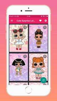 Cute Surprise Lol Dolls Wallpaper screenshot 1