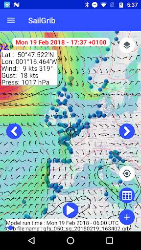 Marine Weather | SailGrib Free screenshot 3