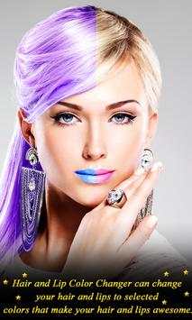 Hair Lip Color Changer screenshot 1