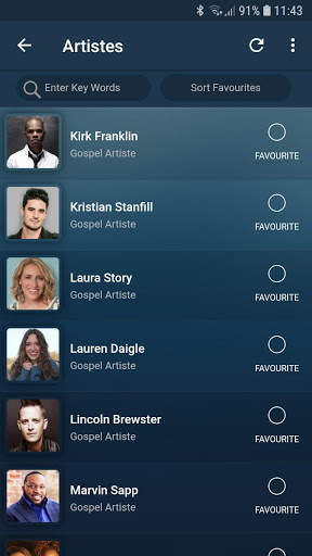 American Gospel Music & Artistes screenshot 13