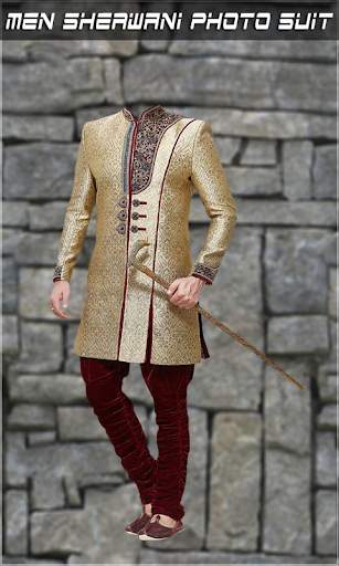 Men Sherwani Photo Suit 3 تصوير الشاشة