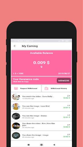 Daily Status - Earn Money & WhatsApp Status Saver screenshot 5