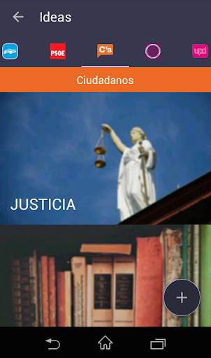 Elecciones Generales 2015 20D screenshot 4