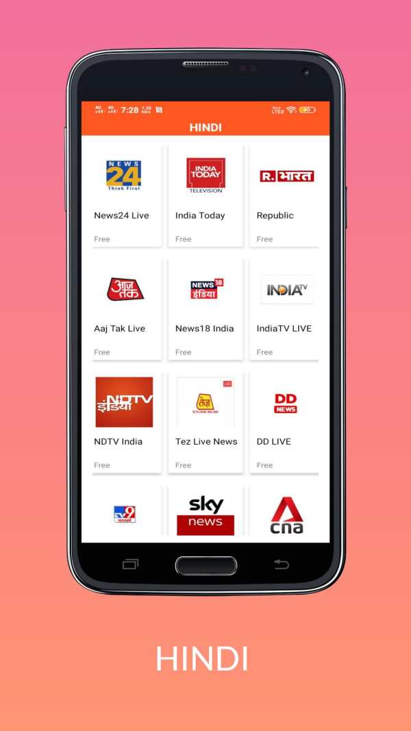 Live TV All India Free HD screenshot 5