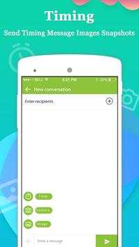 Messenger - SMS, Timing Messages & Photos Delivery screenshot 3