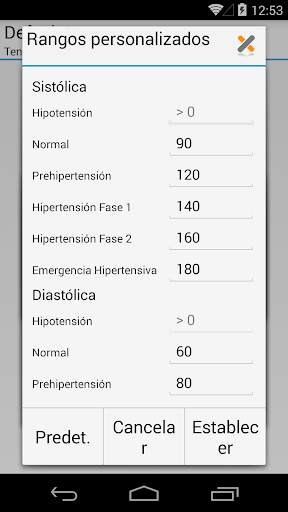 MyDiary – Presión arterial screenshot 6
