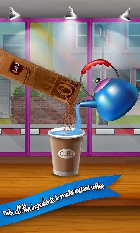 Coffee Maker Cafe Shop & Dessert Game screenshot 1