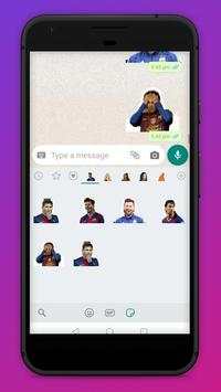 Lionel Messi Stickers for Whatsapp screenshot 2