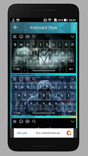 Hacker Keyboard Themes screenshot 3