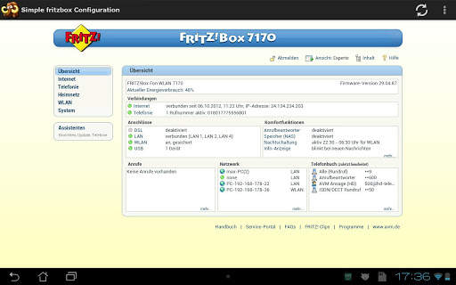 Simple Router Configuration 4 تصوير الشاشة