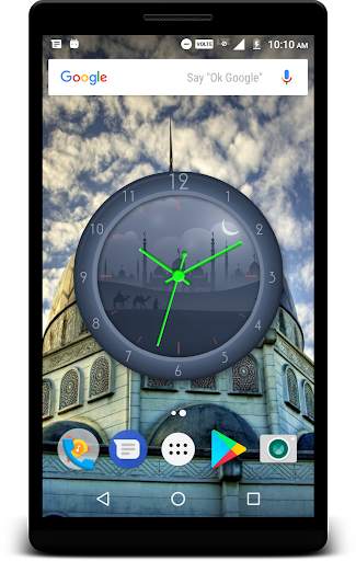 Islamic Clock Live Wallpaper screenshot 1
