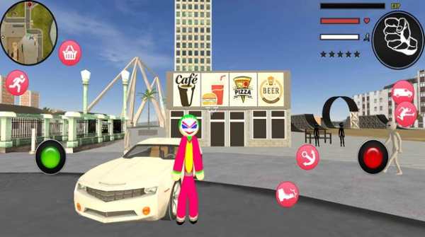 Amazing Crime Strange Stickman Rope Vice Vegas screenshot 3