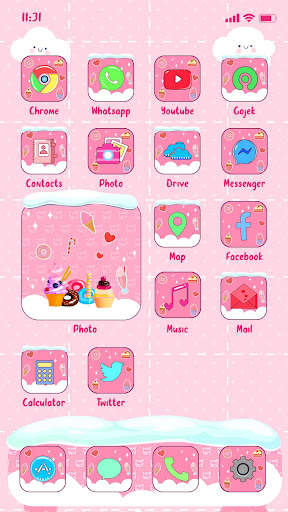 Wow Pig Theme - Icon Pack screenshot 1