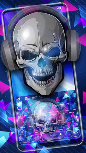 Music Dj Skull Keyboard screenshot 1