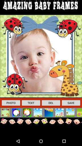 Baby Photo Frames and Stickers screenshot 1