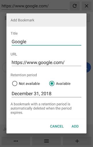 dwb : Daily Web Browser screenshot 2