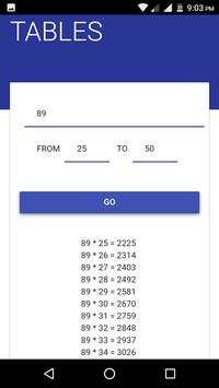 Tables-All Mathematics Tables in one screenshot 3