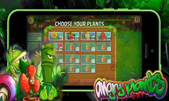 Angry Plantz Garden War zombies screenshot 2