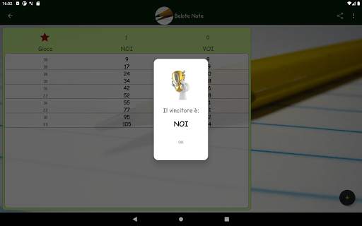 Belote Note screenshot 22