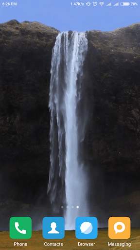 Waterfall Live Wallpaper screenshot 2