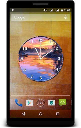 Art Clock Live Wallpaper screenshot 4