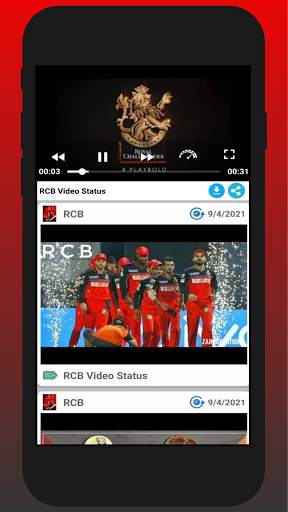 RCB Video Status screenshot 3
