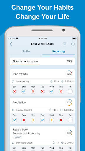 Goal Setting Tracker Planner screenshot 4
