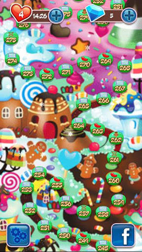 Gummy Crush - Free Game Candy For Christmas screenshot 1